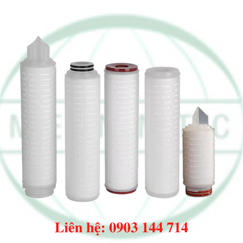 LÕI LỌC GIẤY XẾP 10INCH 0.2 MICRON