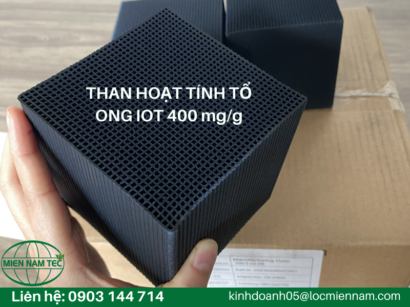 THAN HOẠT TÍNH TỔ ONG IOT 400 mg/g
