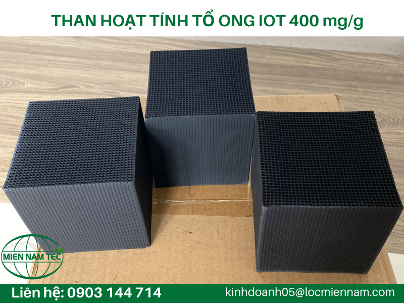 THAN HOẠT TÍNH TỔ ONG IOT 400 mg/g