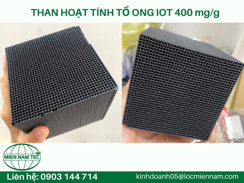 THAN HOẠT TÍNH TỔ ONG IOT 400 mg/g