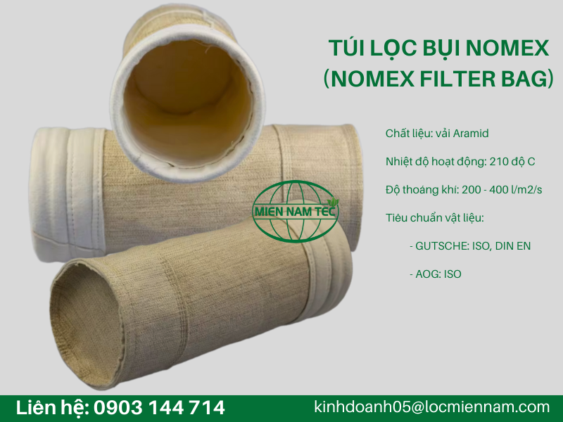 TÚI LỌC BỤI NOMEX (NOMEX FILTER BAG)