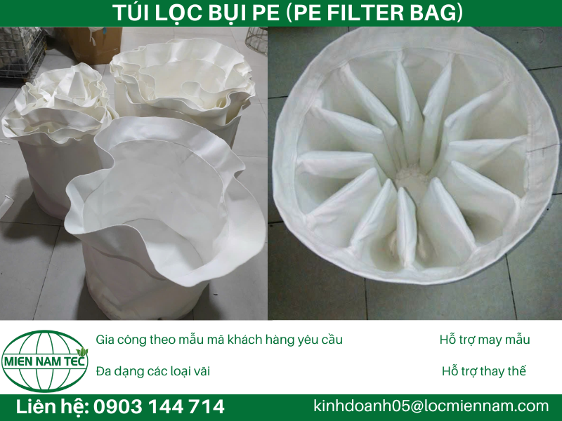 TÚI LỌC BỤI PE (PE DUST FILTER BAG)