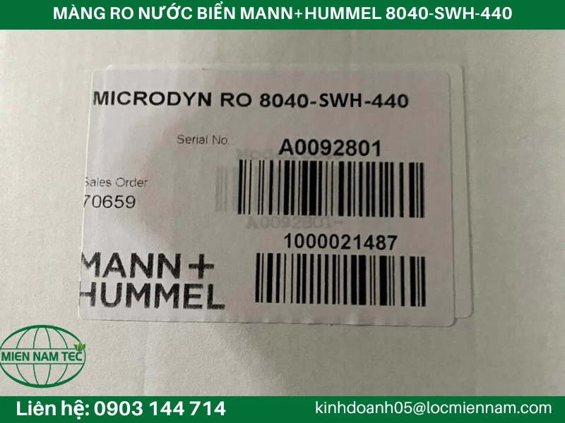 MÀNG RO NƯỚC BIỂN MANN HUMMEL 8040-SWH-440